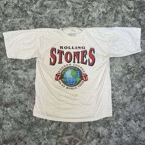 Vintage Rolling Stones 1994-95 VooDoo Lounge World Tour  XL Shirt READ